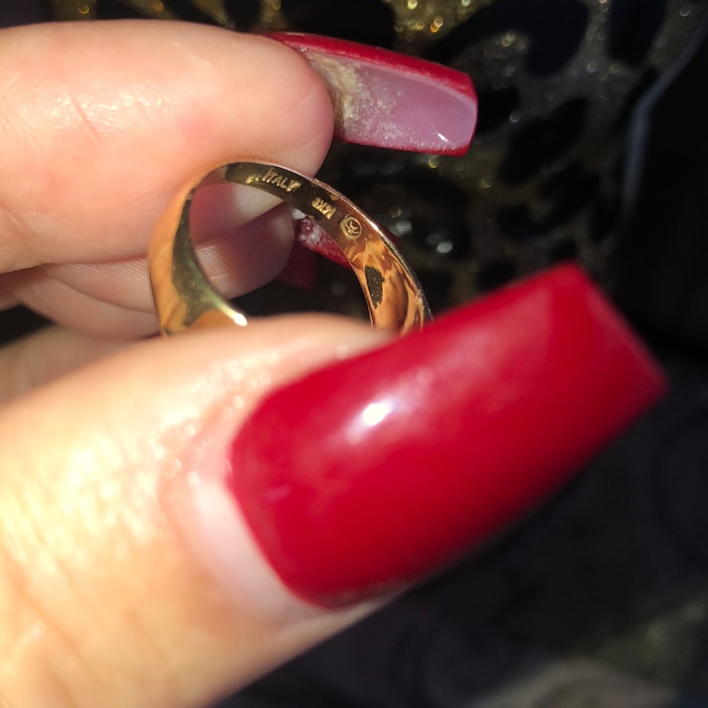 Diamond Ring Darling Italian gold ring - Picture 5 of 10